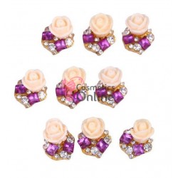 Decoratiuni 3D Metalice 200 Trandafiri 